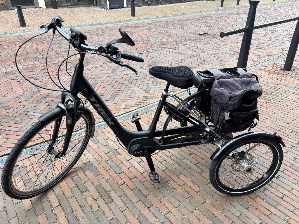 Elektrische driewieler met Tworby ombouw, Bosch middenmotor, Fietsen en Brommers, Elektrische fietsen, Zo goed als nieuw, 47 tot 51 cm