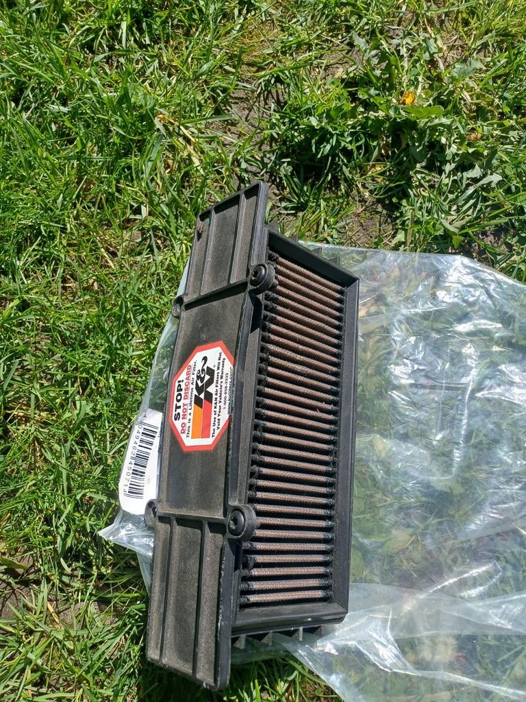 K&N luchtfilter Triumph t595/955i speed triple 955, Motoren, Ophalen of Verzenden