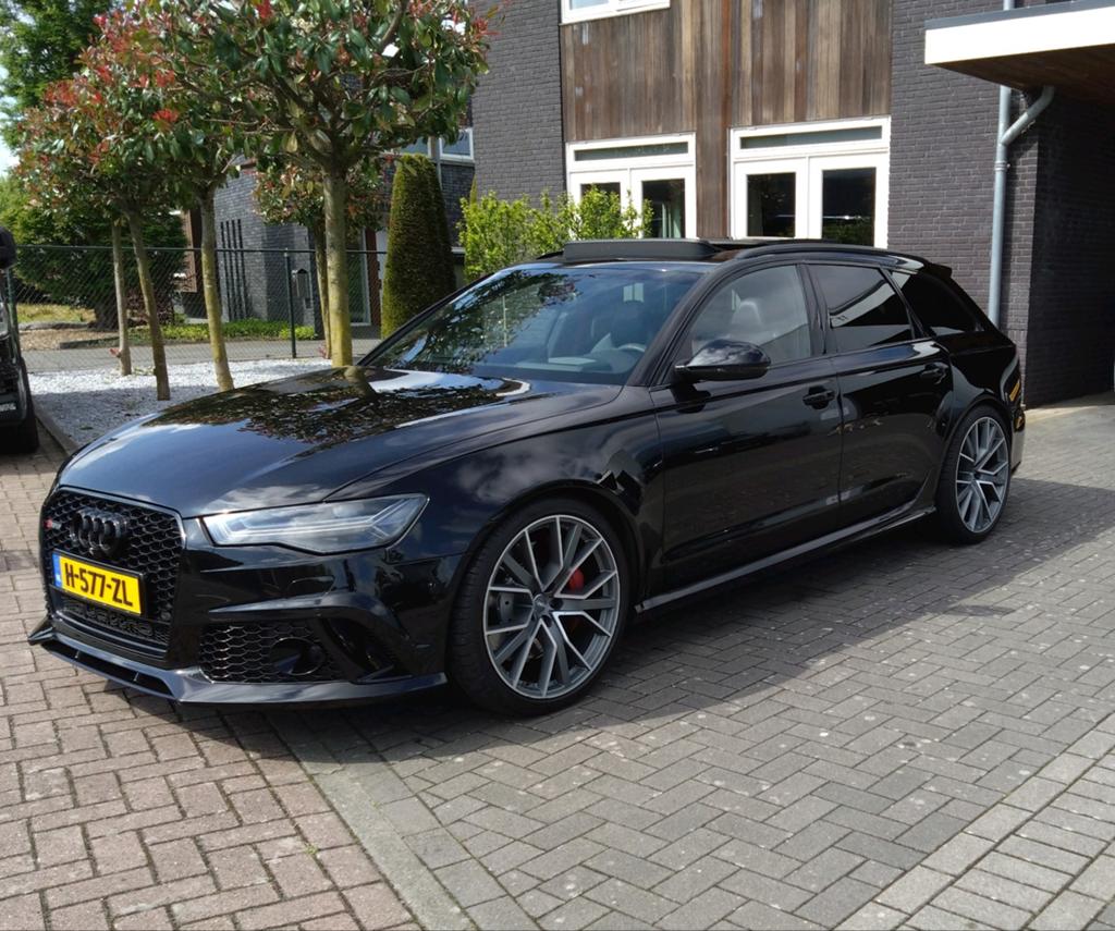 Audi RS6 4.0 TFSI Quattro Pro Line Plus BOMVOL! RIJKLAAR !!, Auto's, Automaat, USB, 0 kg, Geïmporteerd