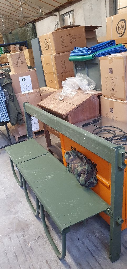 Legerbankje / Truckseat Origineel, Ophalen, Landmacht, Nederland, Overige typen