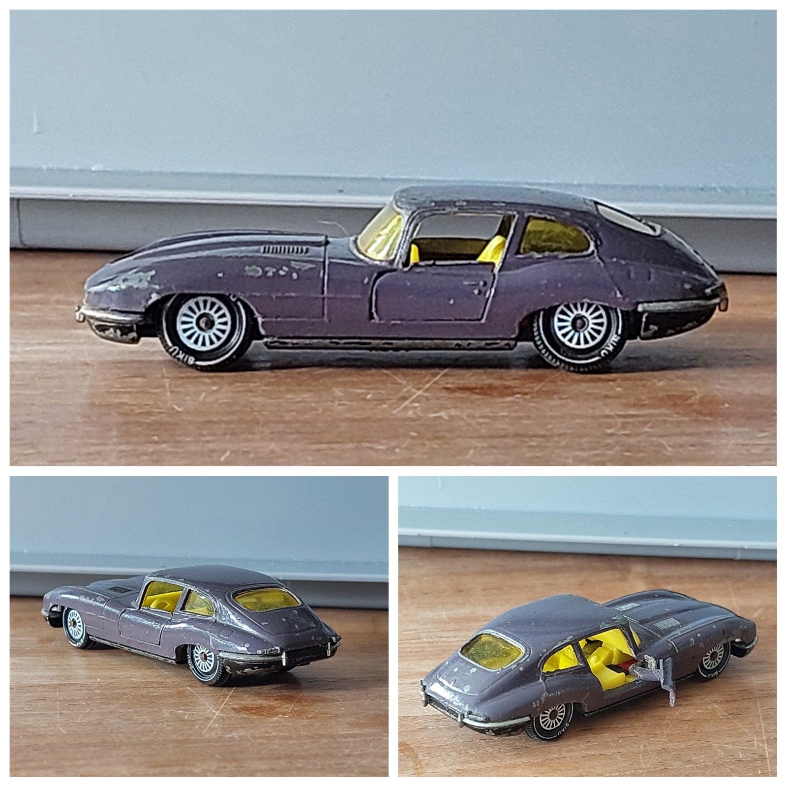 SIKU V294 Brinquedos Rei Jaguar 2+2 Purple, Ophalen of Verzenden, Zo goed als nieuw, Auto