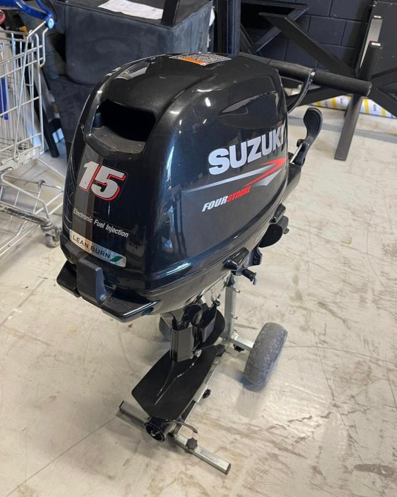Suzuki 15PK Kortstaart, Watersport en Boten, Ophalen, Zo goed als nieuw