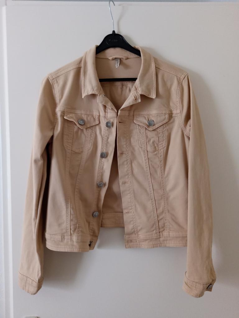 Te koop nieuw zandkleurig Soyaconcept jasje maat M, Ophalen of Verzenden, Nieuw, Beige