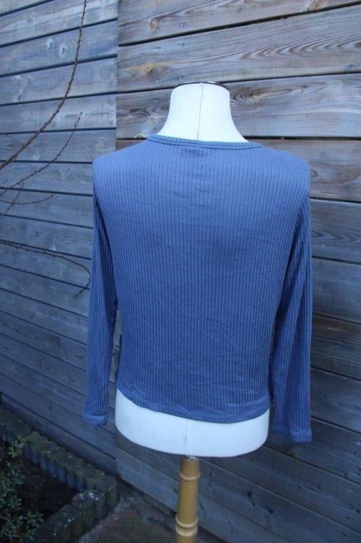 Vest dun blauw Sylvie Meis mt L Vaste prijs AANBIEDING, Maat 42/44 (L), Sylvie Meis, Zo goed als nieuw, Verzenden