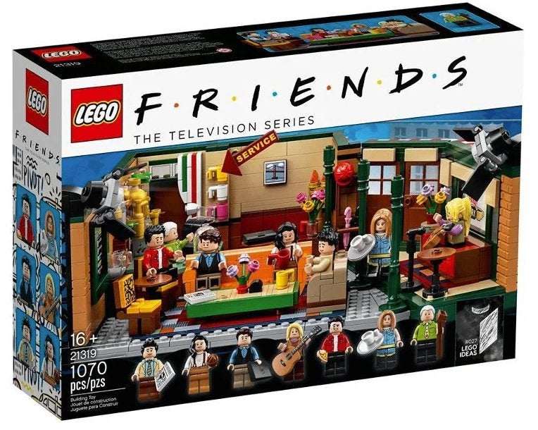 Lego Friends Central Perk 21319 compleet en gesorteerd, Compleet, Lego, Ophalen of Verzenden, Zo goed als nieuw