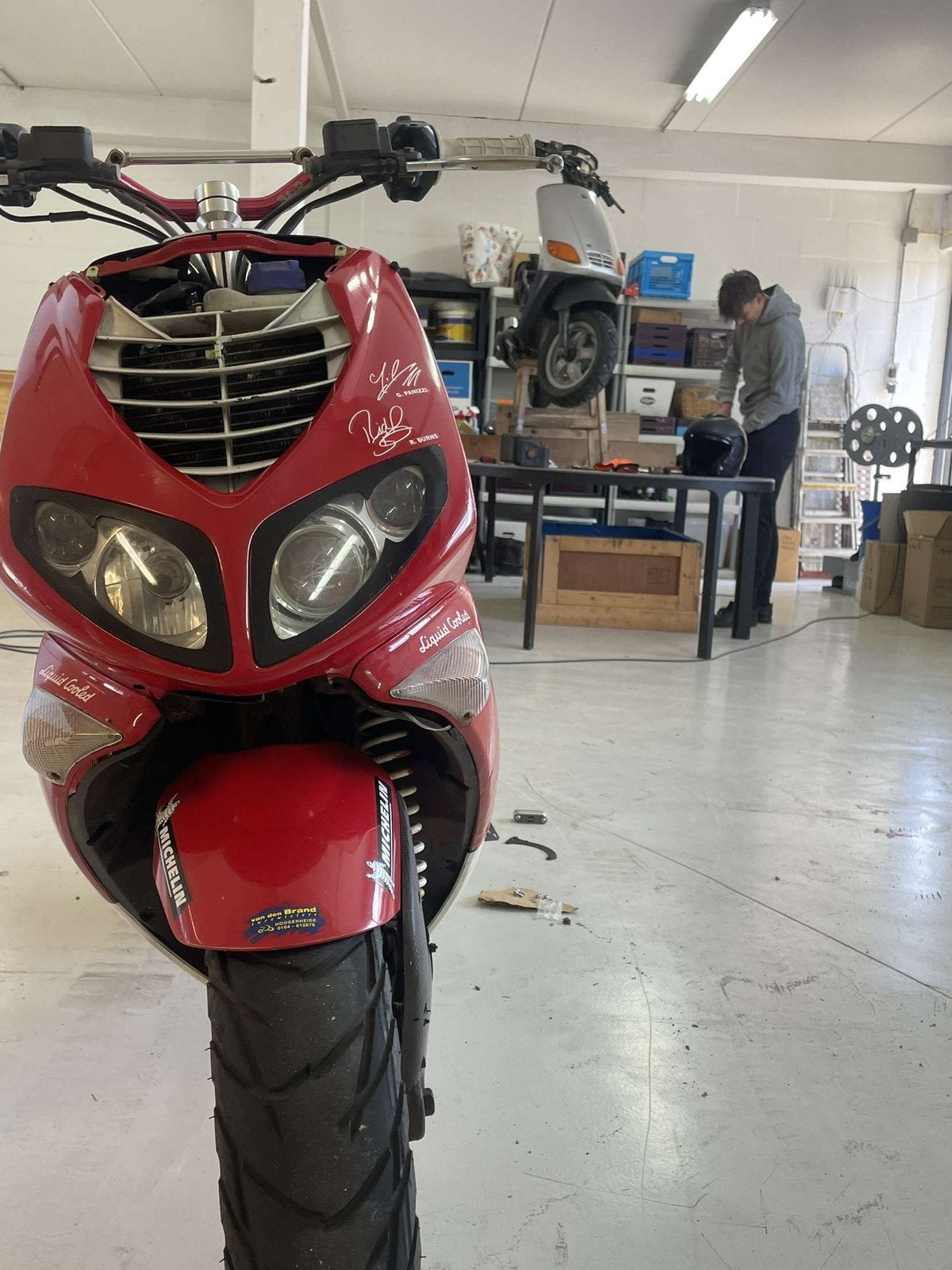 Peugeot speedfight 2 70cc, Ophalen of Verzenden, Zo goed als nieuw, Tweetakt, Peugeot