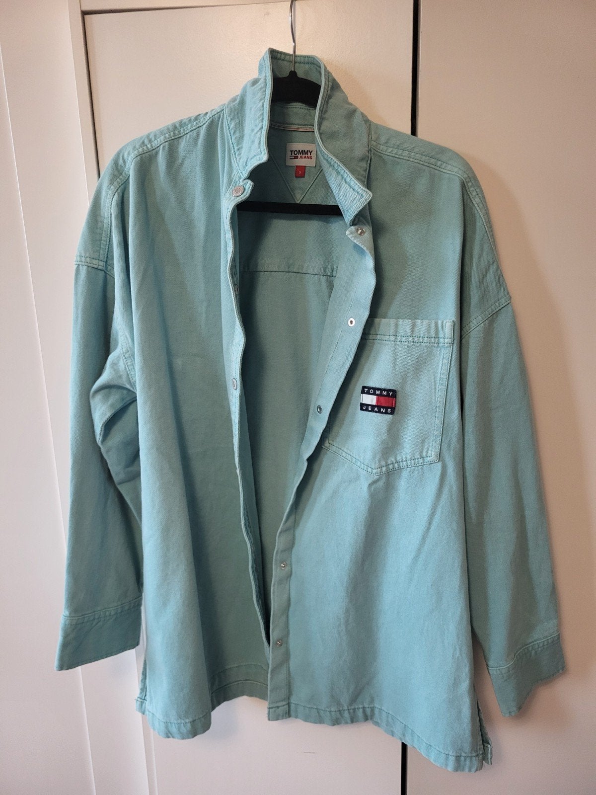 Tommy Hilfiger lichtblauwe spijkerjas, Tommy Hilfiger, Ophalen of Verzenden