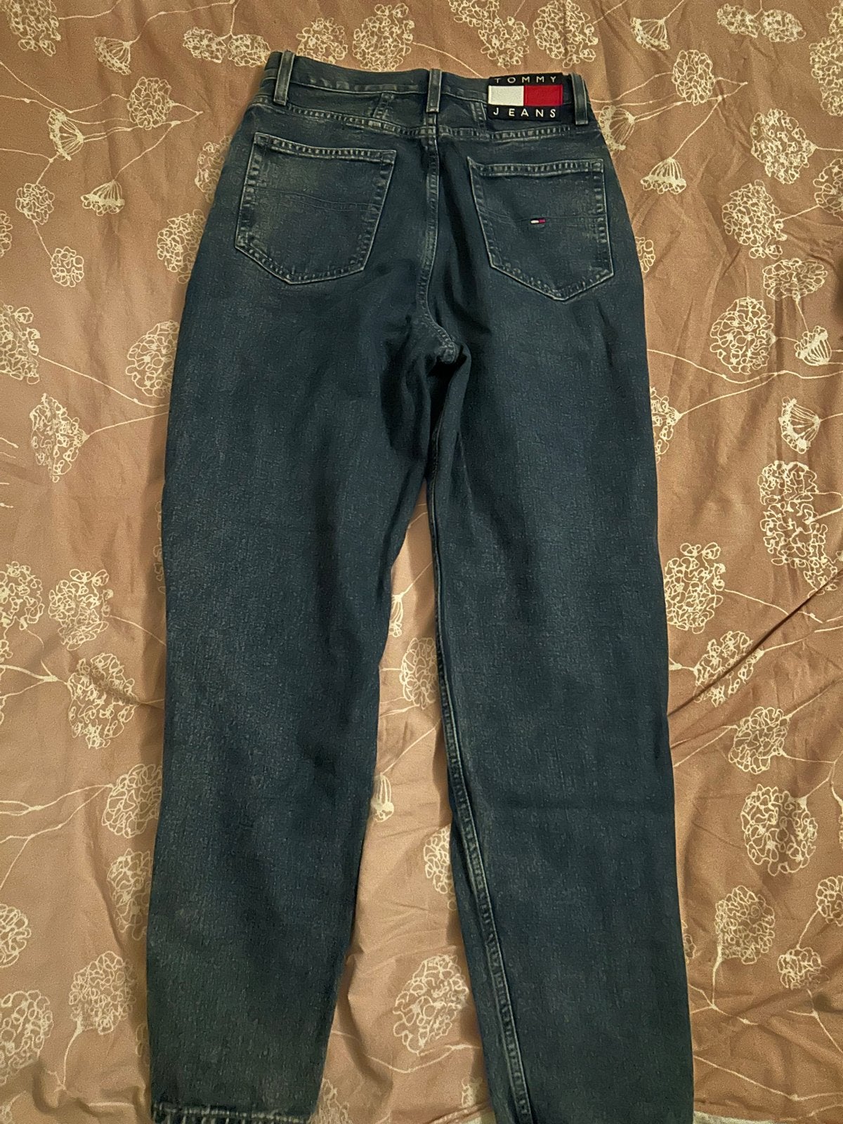 Tommy Jeans High Rise Tapered Jeans 26/32, Ophalen, Zo goed als nieuw, Blauw, W27 (confectie 34) of kleiner