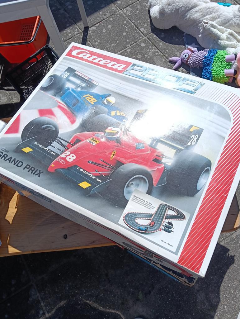 Carrera race baan met extra baan delen, Ophalen of Verzenden, Zo goed als nieuw, Elektrisch, Carrera