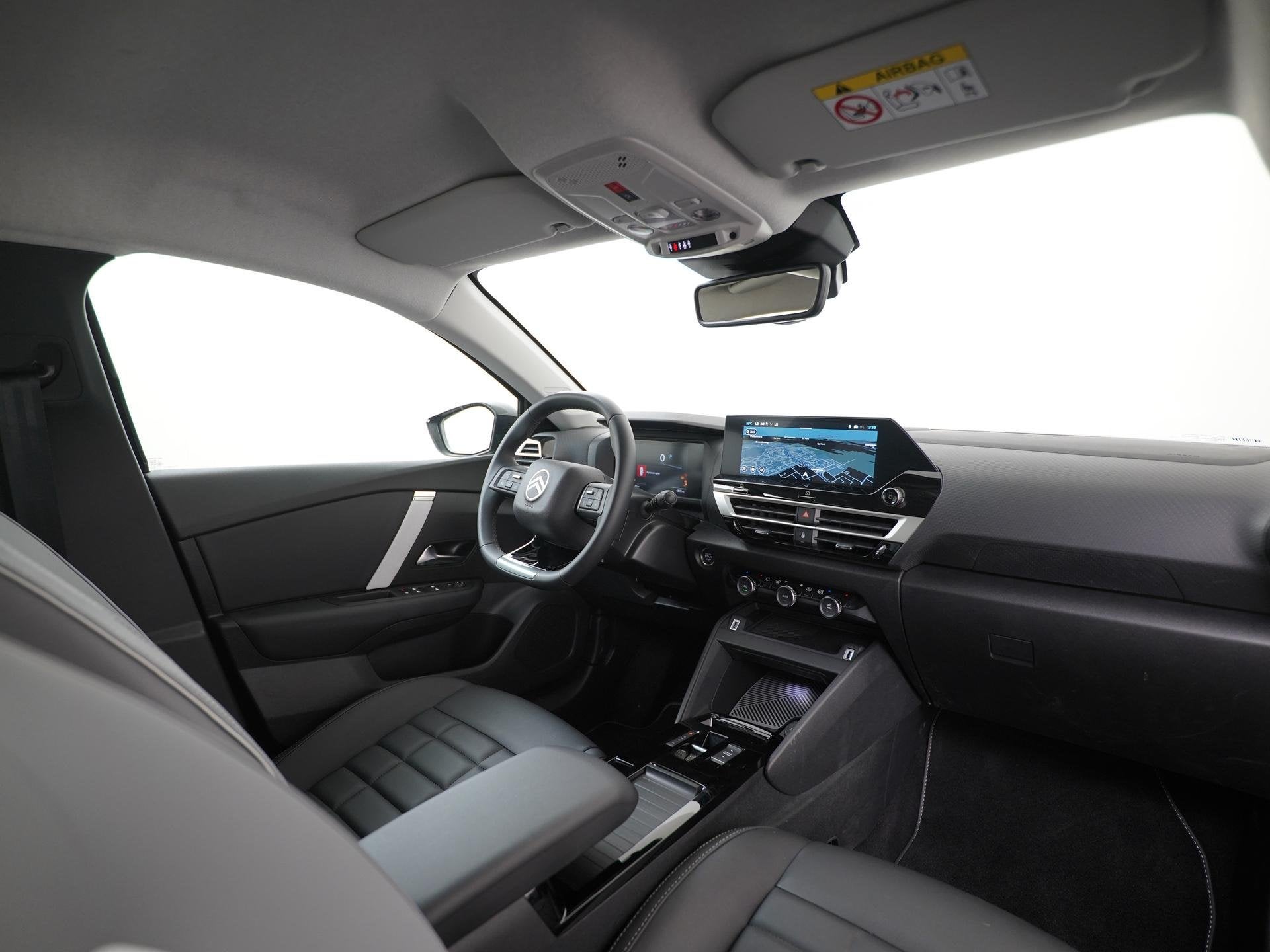 Citroen C4 X 1.2 Hybrid 145pk Max | Leder | 360 Camera | Nav, Auto's, Citroën, Automatische klimaatregeling, Gebruikt, Euro 6