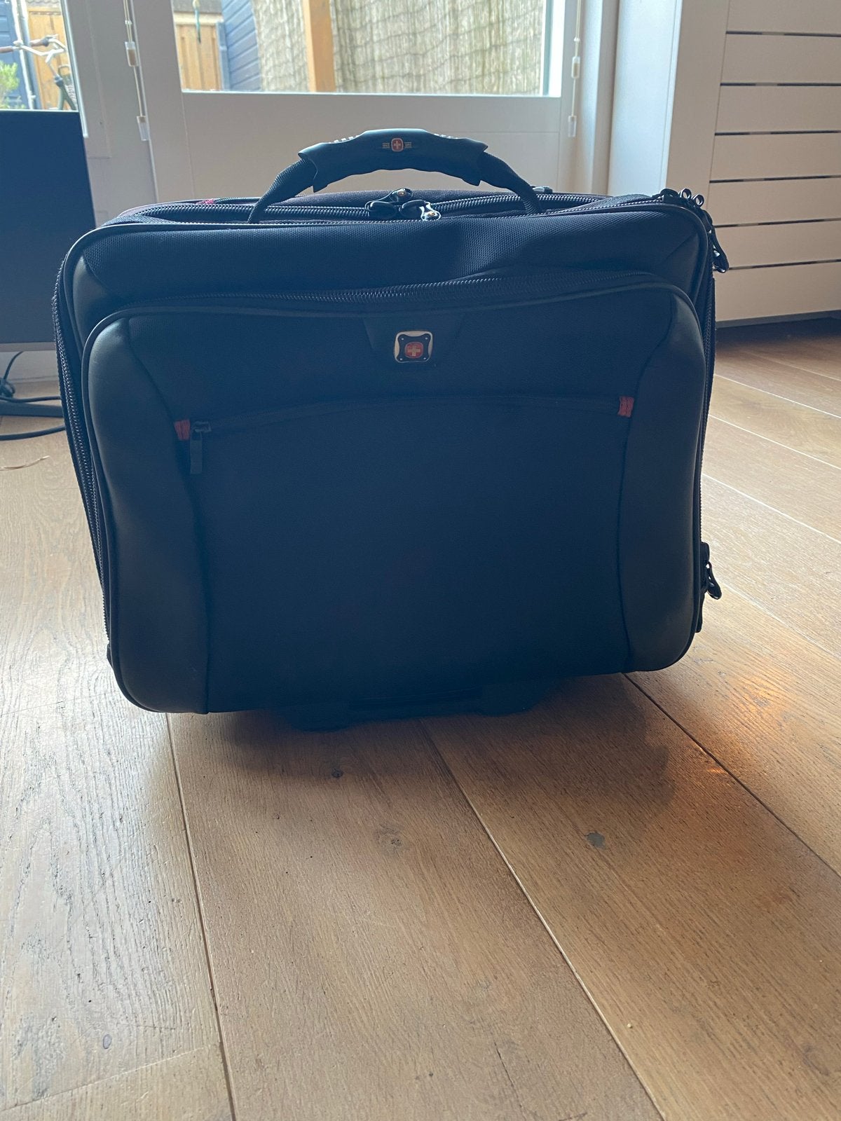 Kegler laptoptas op wielen - Zwart rolkoffer, 40 tot 60 cm, 20 tot 30 cm, Zwart, Ophalen of Verzenden