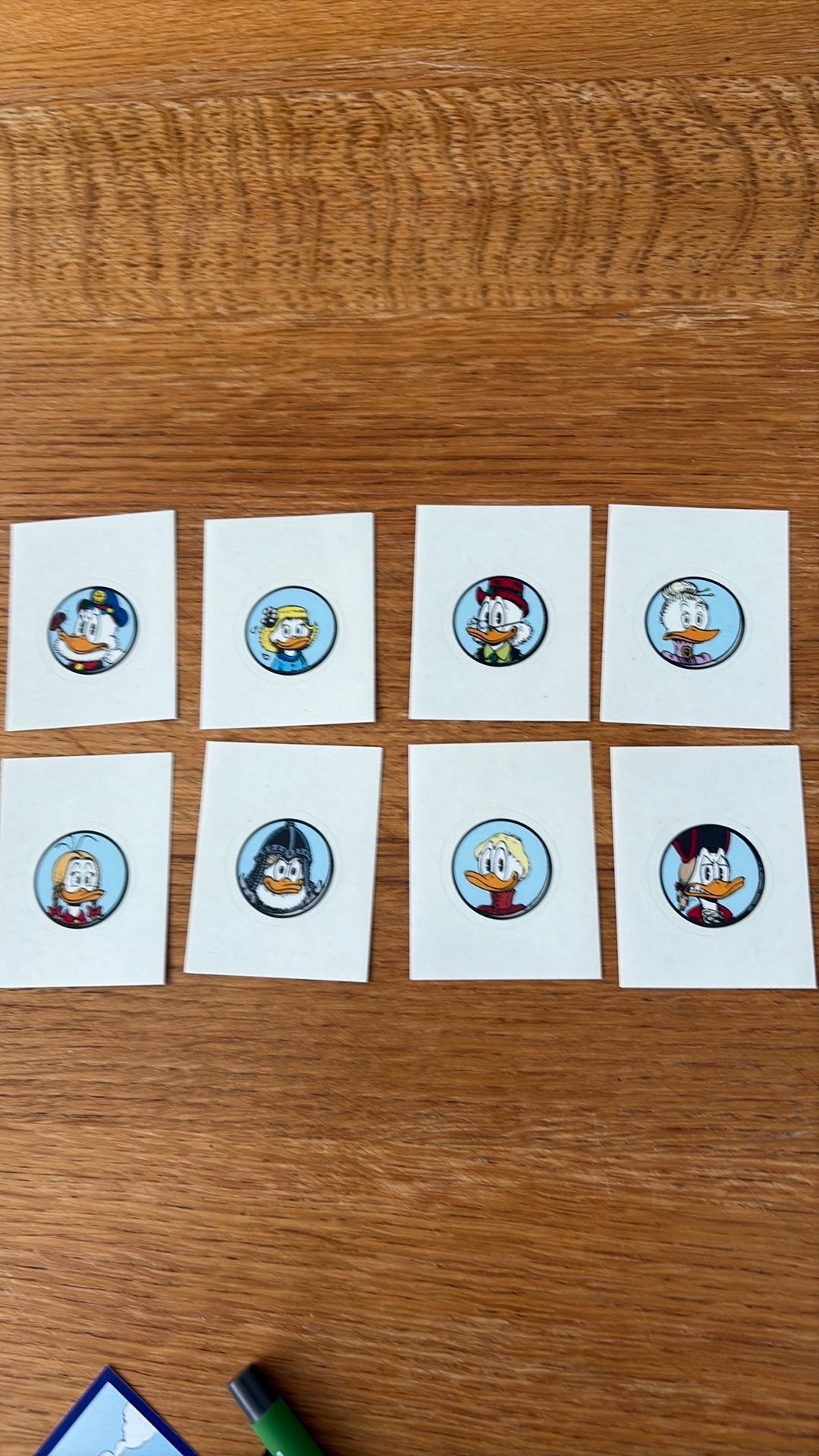 Disney Donald Duck Panini stickers, Ophalen of Verzenden, Donald Duck, Gebruikt, Papier, Kaart of Schrift