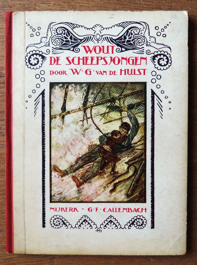 W.G. van de Hulst: Wout de scheepsjongen ( 2e druk 1927 ), Ophalen of Verzenden, Gelezen