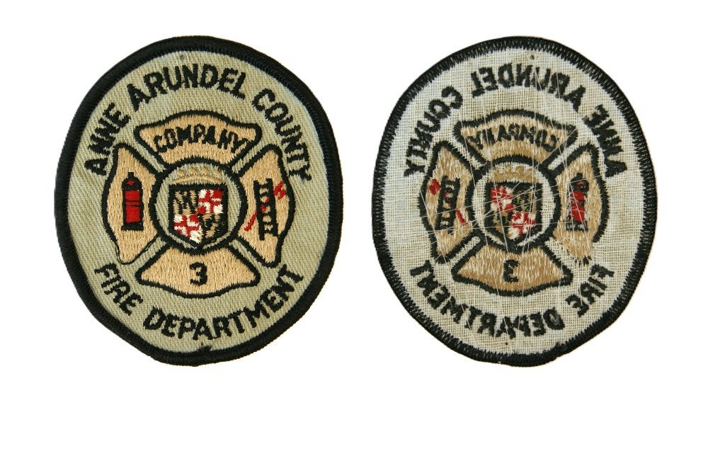 Patch / Embleem USA Fire Dept Anne Arundel County MD, Verzamelen, Ophalen of Verzenden, Overige soorten, Amerika, Embleem of Badge