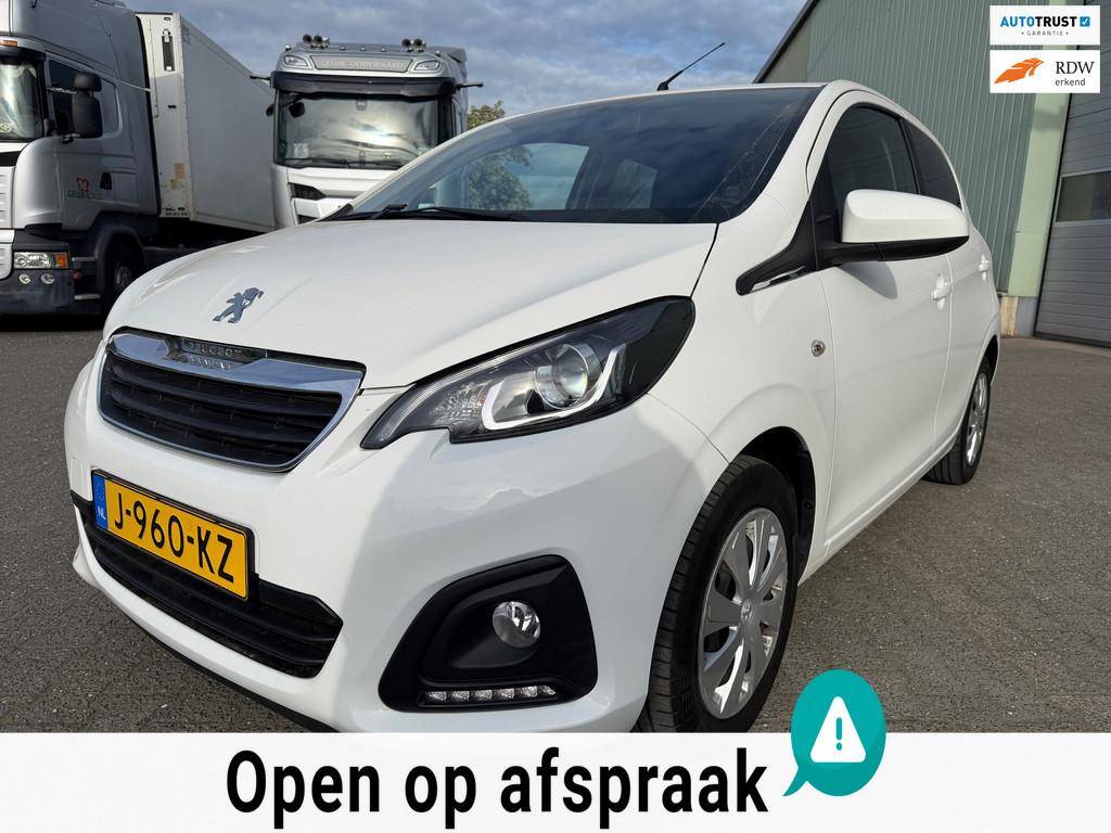 Peugeot 108 1.0 e-VTi Active Apple CarPlay Airco Donker Glas, Stof, Gebruikt, 4 stoelen, Wit