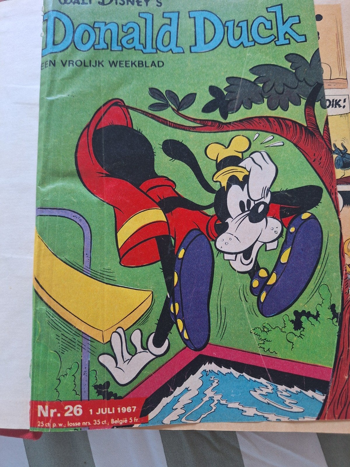 Donald Duck ingebonden - juli t/m december 1967, Meerdere stripboeken, Ophalen of Verzenden, Gelezen