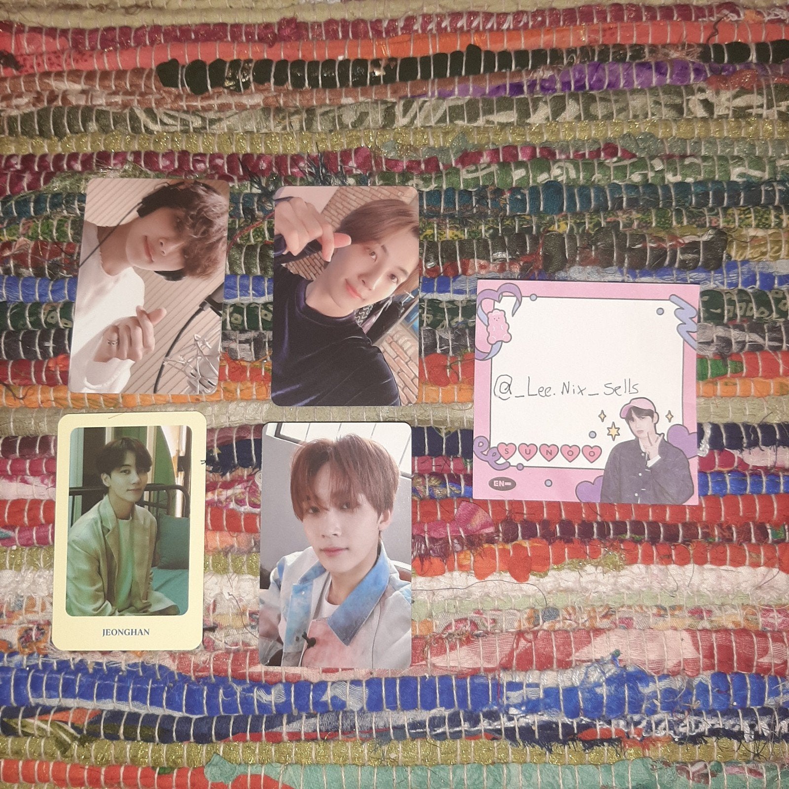 Seventeen jeonghan photocards set voor €16 ( kpop ), Ophalen of Verzenden