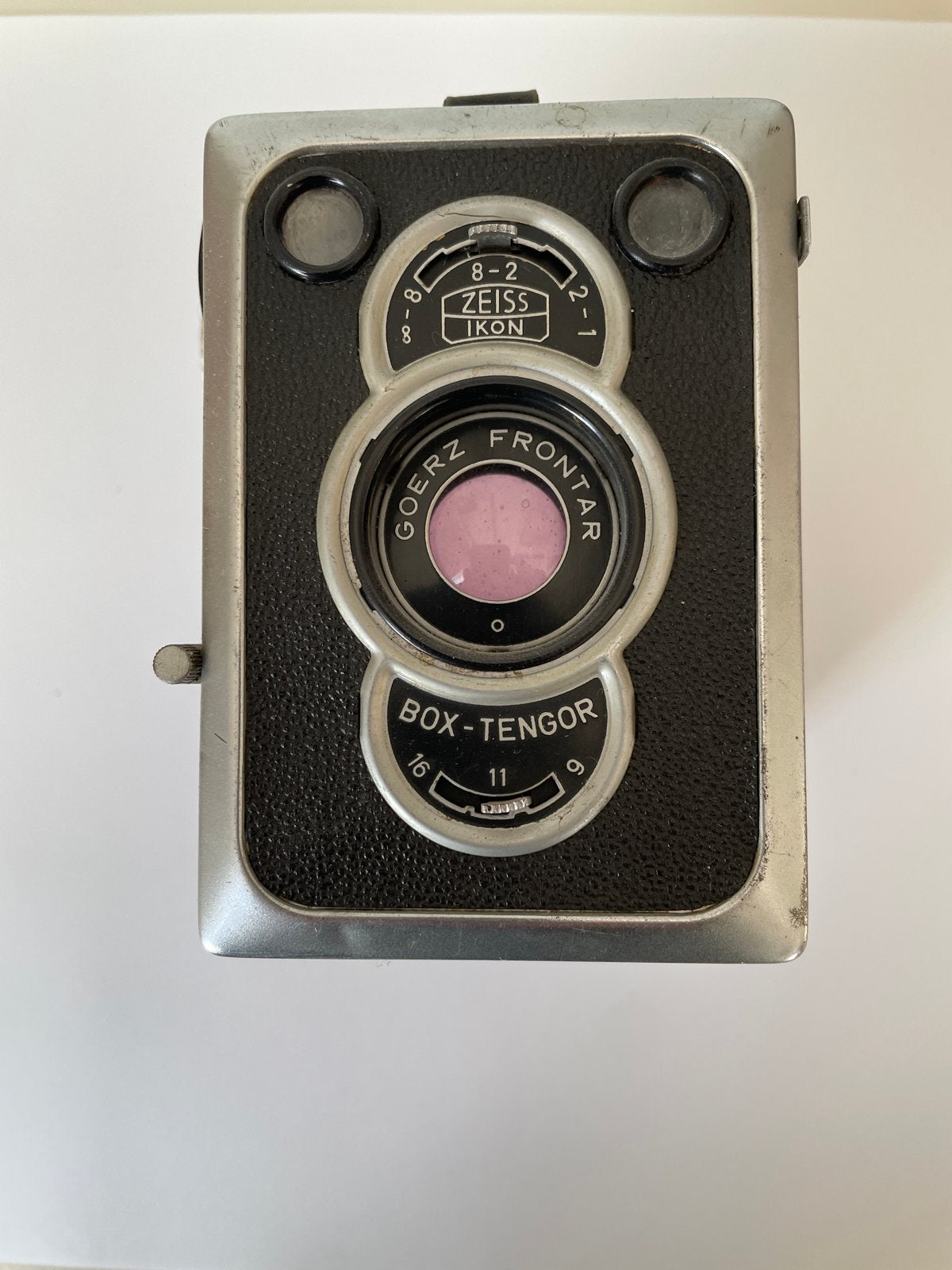 Vintage Zeiss Ikon Box-Tengor camera - Goerz Frontar, Ophalen of Verzenden, Gebruikt, Compact, Overige Merken