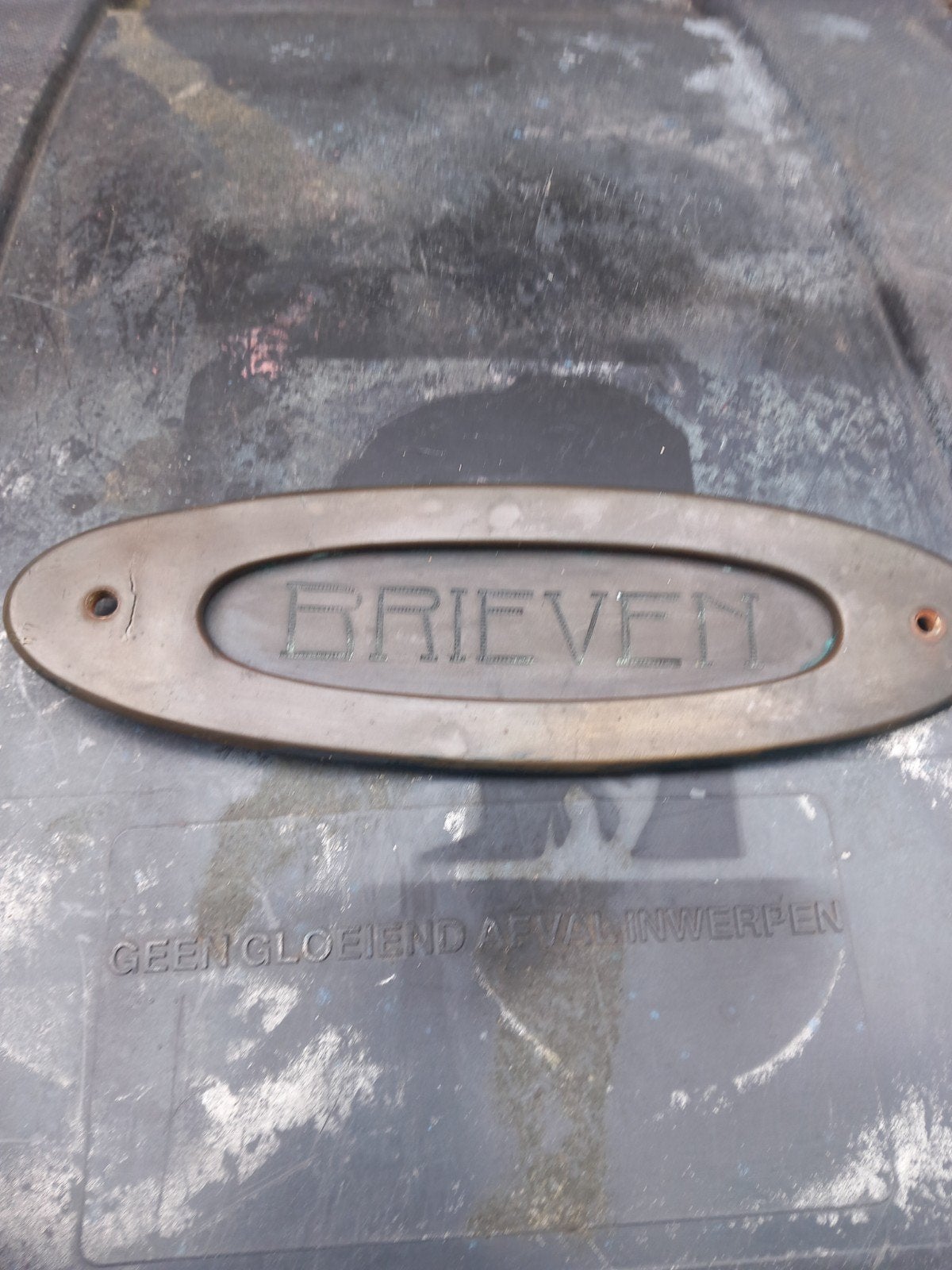 Brievenbus klep, Ophalen of Verzenden, Koper