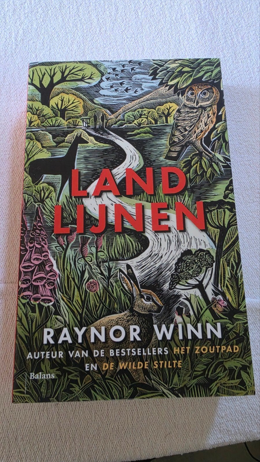 Landlijnen - Raynor Winn (Zo goed als nieuw), Ophalen of Verzenden, Zo goed als nieuw, Raynor Winn, Nederland