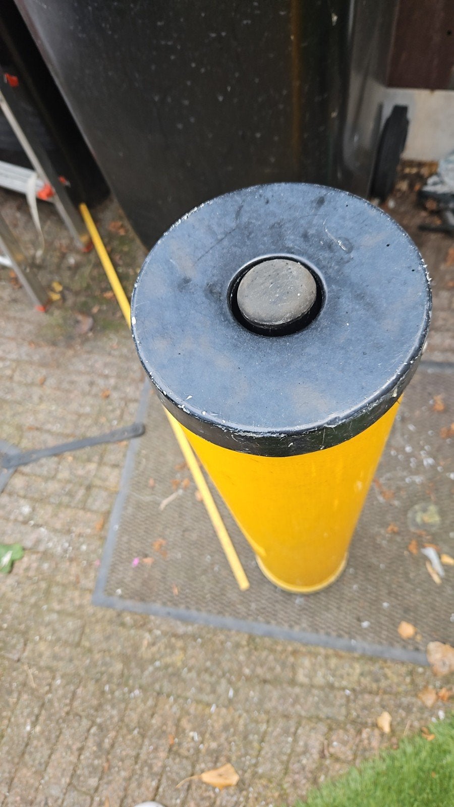 Gebruikte  2 stuks  galva staal, licht gevende, Ophalen, Gebruikt