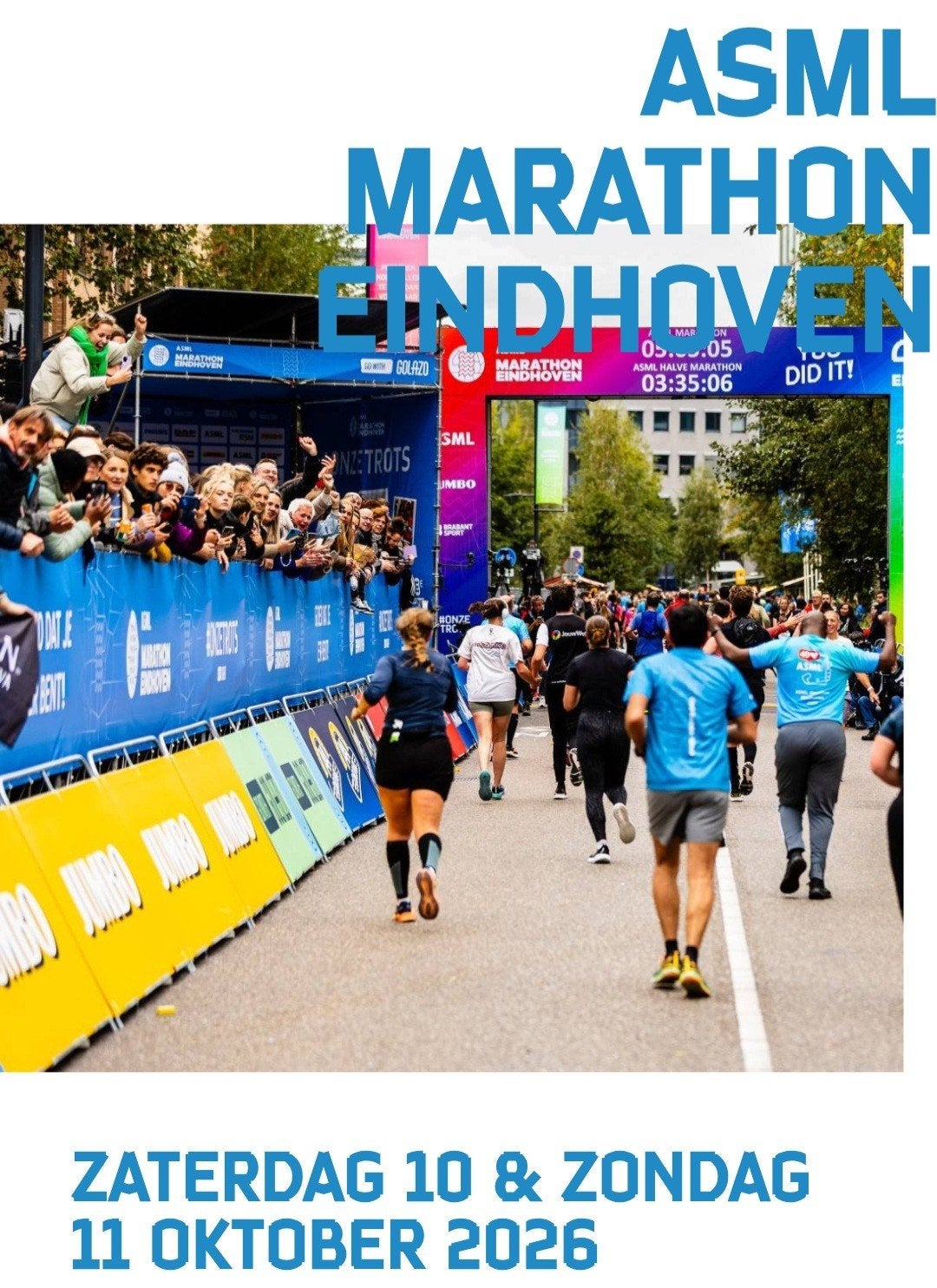startbewijs voor de Halve marathon van Eindhoven 2026., Eén persoon