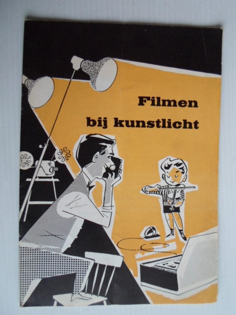 Folder Filmen bij kunstlicht, Ophalen of Verzenden, Gebruikt, Overige typen