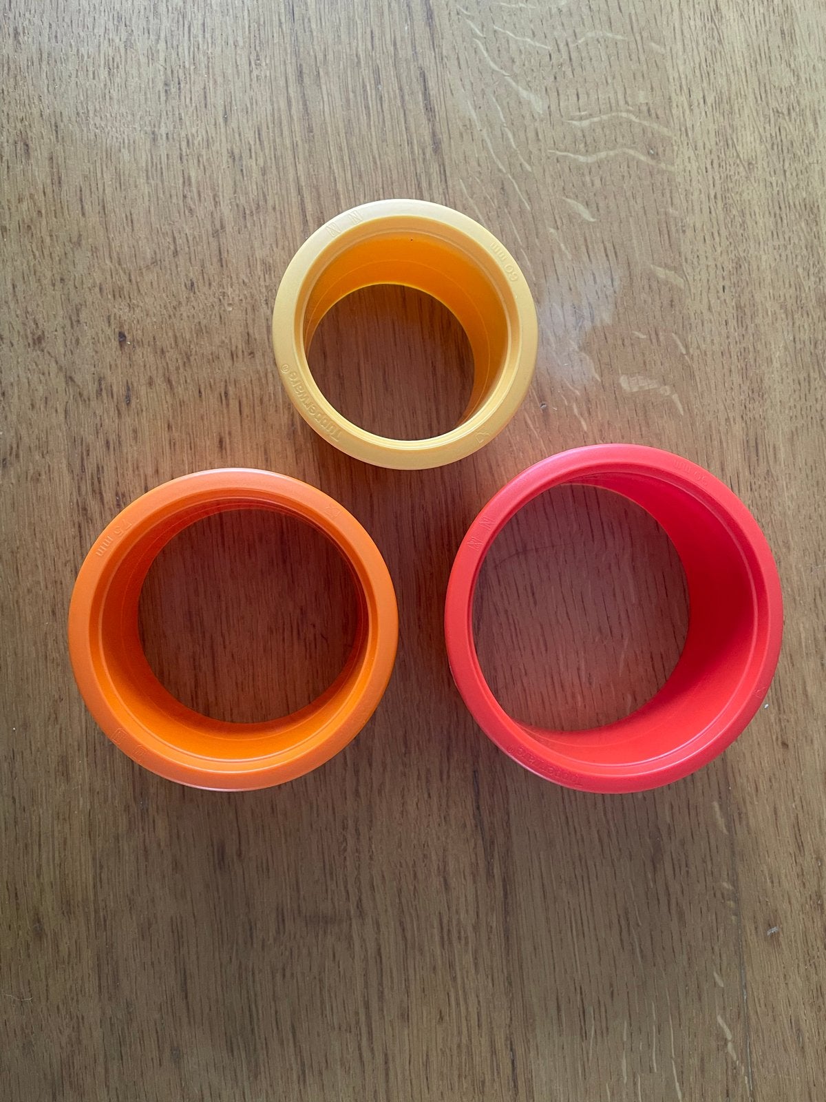Nieuwe Tupperware uitsteekvormen set (3 stuks), Ophalen of Verzenden, Nieuw, Overige kleuren, Overige typen