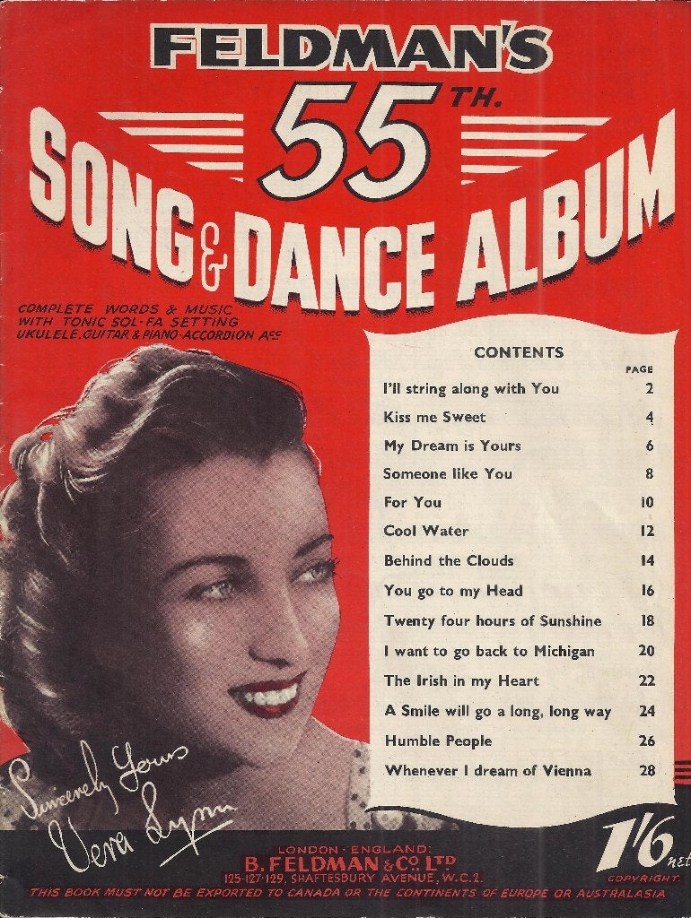 Bu95 bladmuziek feldman's song en dance album, Ophalen of Verzenden, Gebruikt, Artiest of Componist, Populair