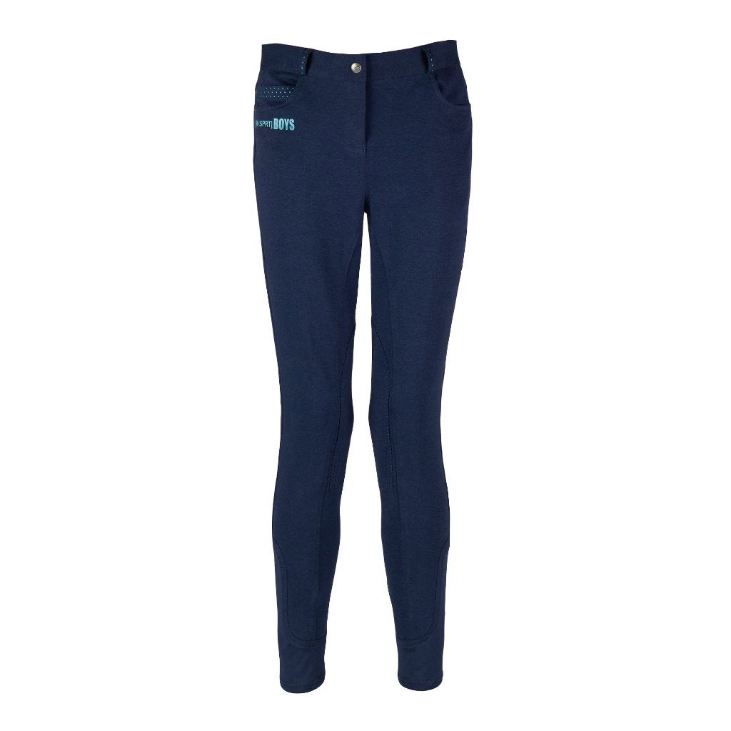 Red Horse Jongens rijbroek Finn Blauw maat 152, 164 en 176, Blauw, Kinderen, ., Overige merken