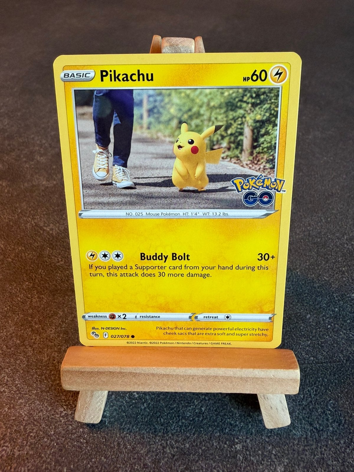 Pikachu 27 Pokemon Go, Ophalen of Verzenden, Zo goed als nieuw