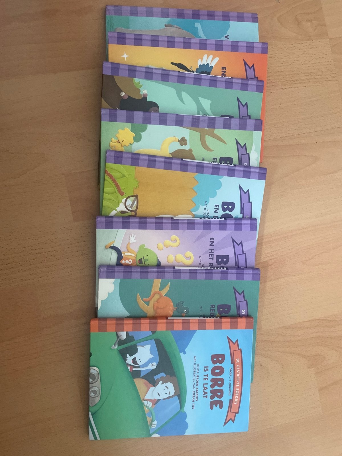 Borre Boeken Collectie - 8 kinderboeken voor groep 2, Ophalen, Zo goed als nieuw, Fictie algemeen