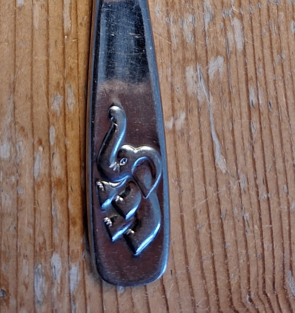 Kindermesje olifant WMF 17,5 cm mesje kinderen, Ophalen of Verzenden