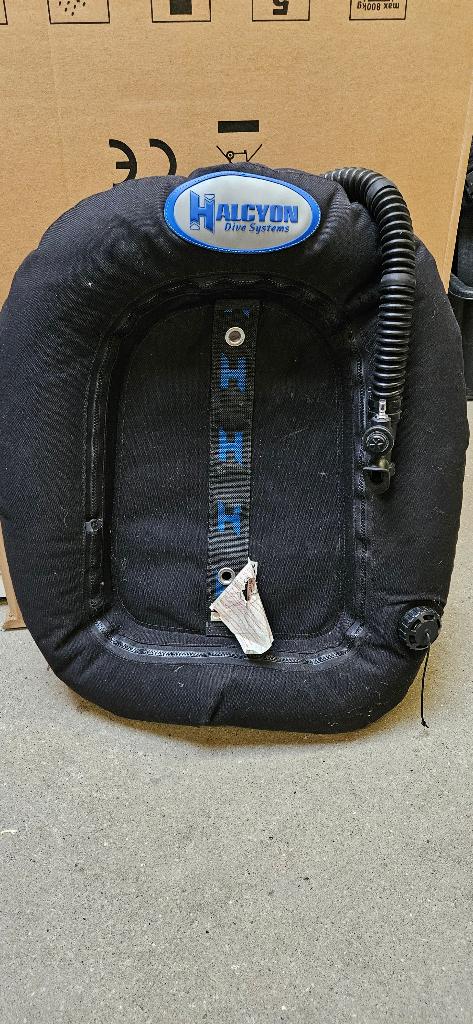 Halcyon - Standard Double Tank Evolve 40LB alu backplate, Ophalen of Verzenden, Gebruikt, Trimvest of Wing