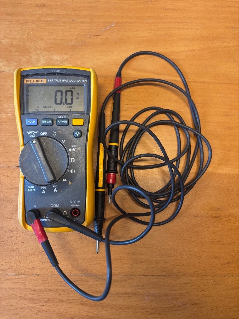 Fluke 117 RMS, Doe-het-zelf en Verbouw, Meetapparatuur, Ophalen of Verzenden, Gebruikt, Multimeter