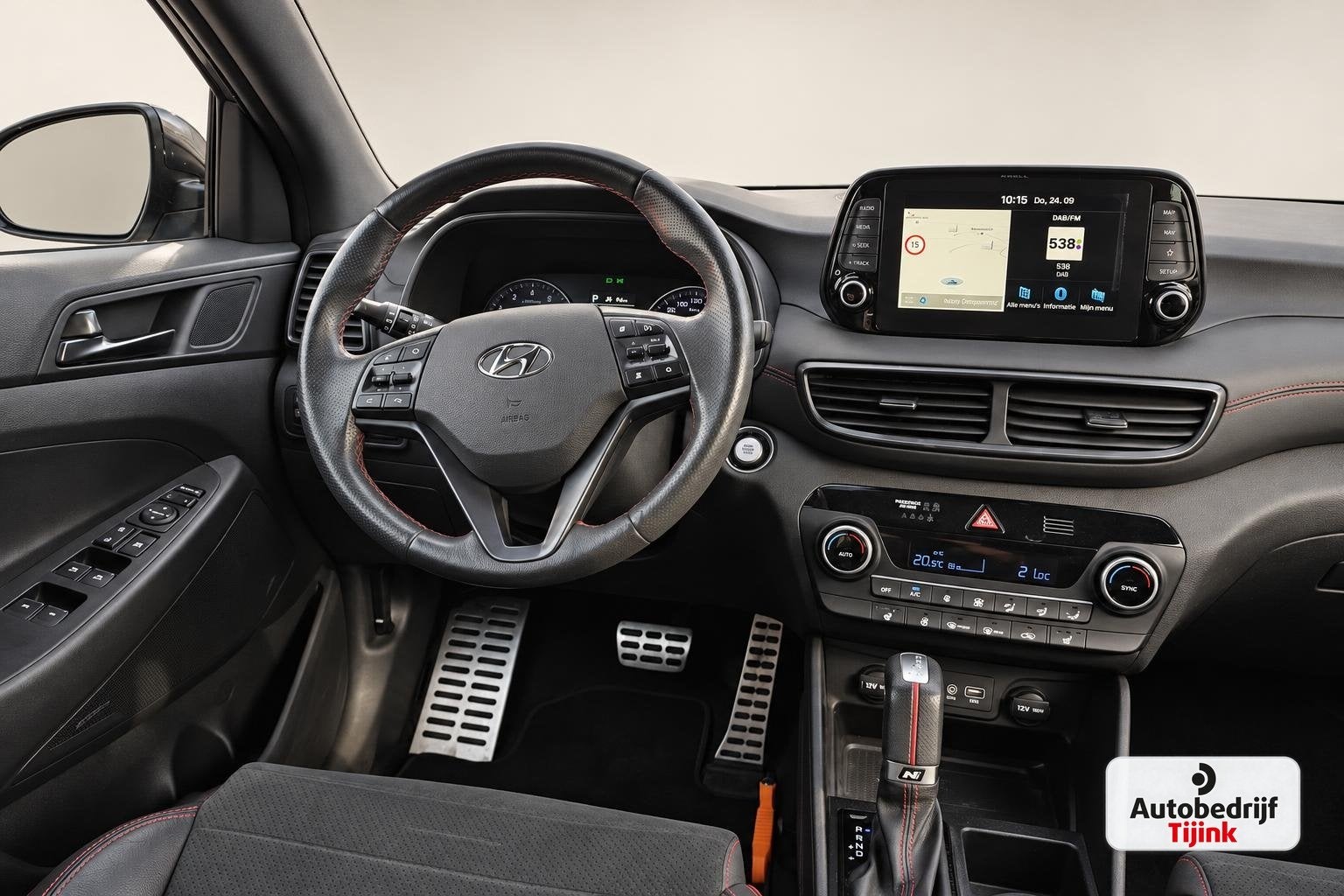 Hyundai Tucson 1.6 T-GDI 4WD Premium N-Line | Automaat | LED, Auto's, Automaat, Gebruikt, 4 cilinders, 14 km/l