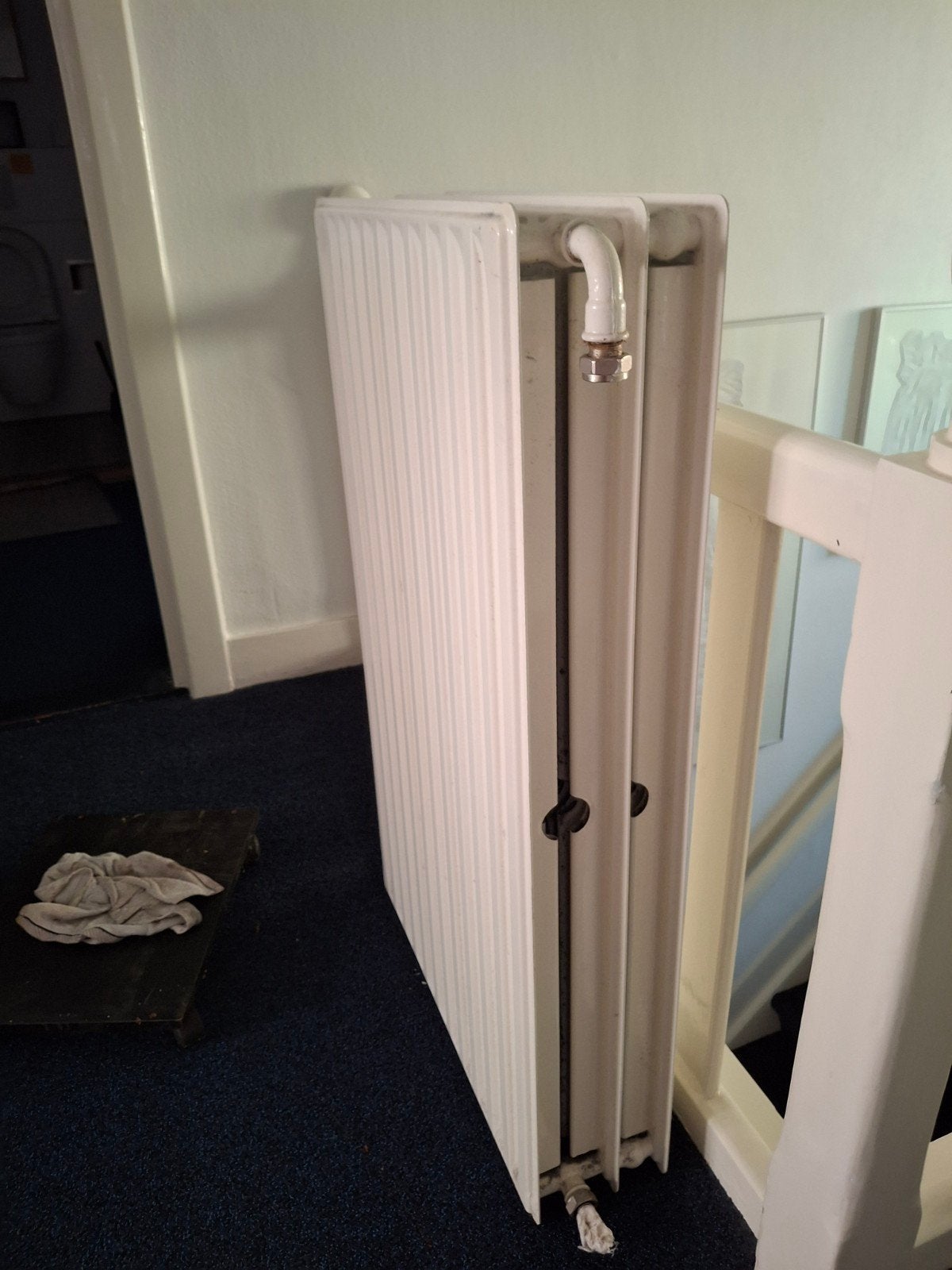 verwarmingsradiator gebroken wit, Ophalen, Gebruikt