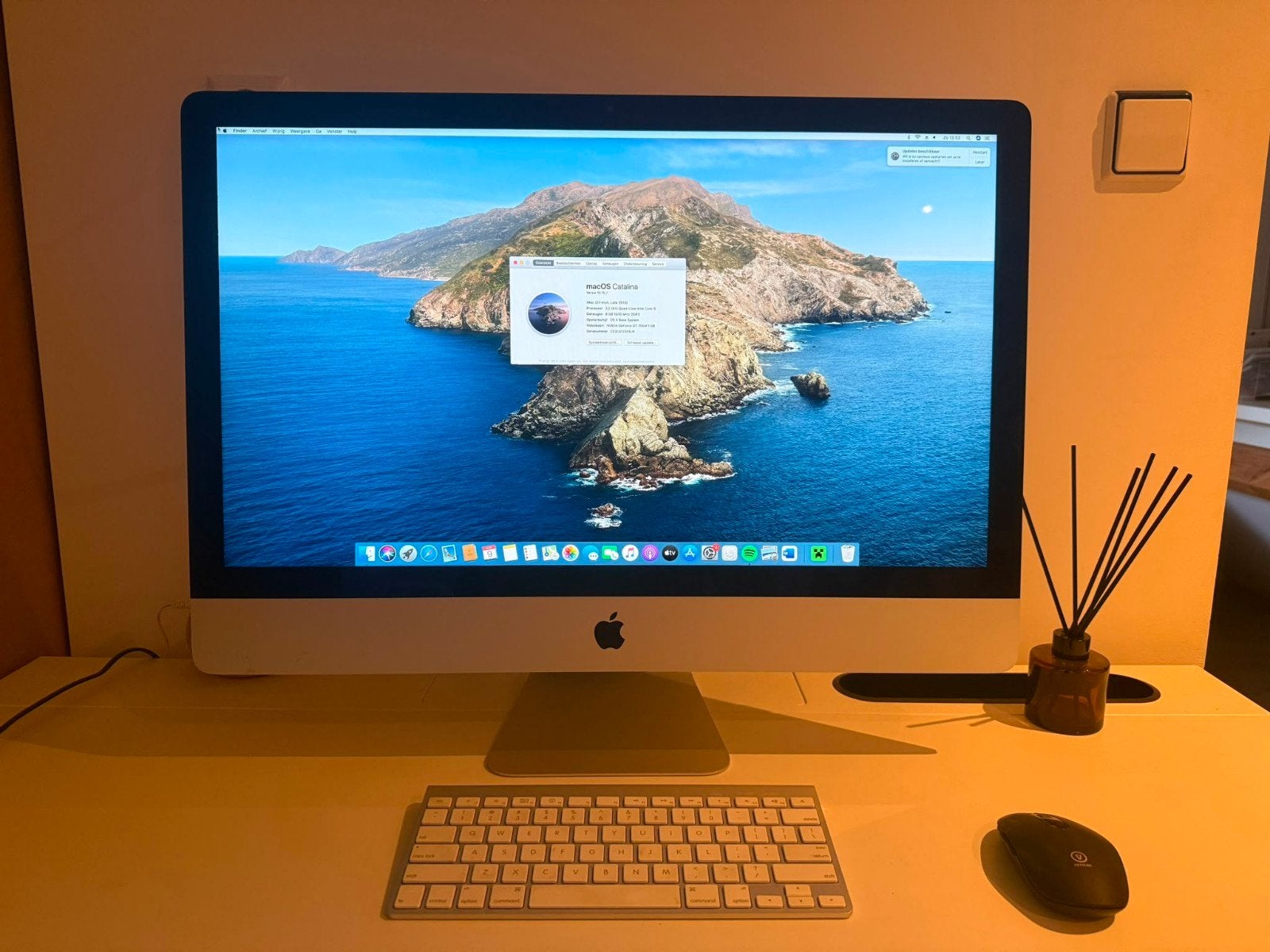 Apple iMac 27 inch Late 2013 – 8GB – 1TB – incl. toetsenbord, Ophalen, Zo goed als nieuw, IMac, 3 tot 4 Ghz