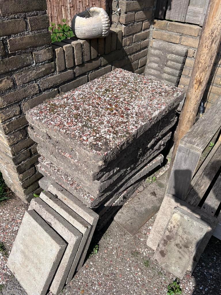 Tuintegels gratis afhalen, Ophalen, Gebruikt, Minder dan 5 m², Beton