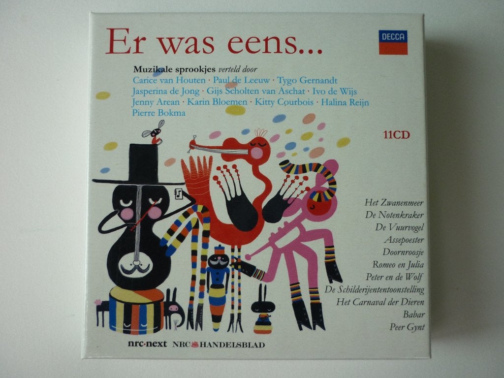 Er Was Eens... - Muzikale Sprookjes ‎(10 x CD), Gebruikt, Boxset, Overige typen, Ophalen of Verzenden