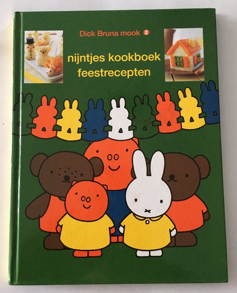 Nijntjes kookboek feestgerechten - Dick Bruna 2, Taart, Gebak en Desserts, Ophalen of Verzenden, Zo goed als nieuw, Dick Bruna