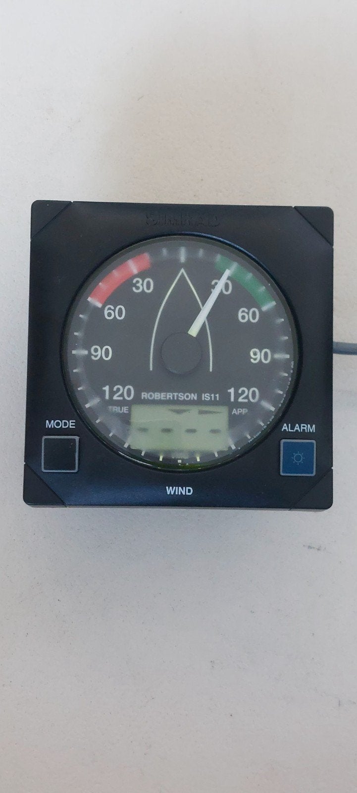 SIMRAD ROBERTSON IS11 WIND klokje., Ophalen of Verzenden, Zo goed als nieuw, Gps of Kompas