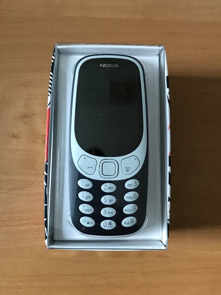 Nokia 3310 (2017) - Donker Blauw, Blauw, Fysiek toetsenbord, Nieuw, Ophalen of Verzenden