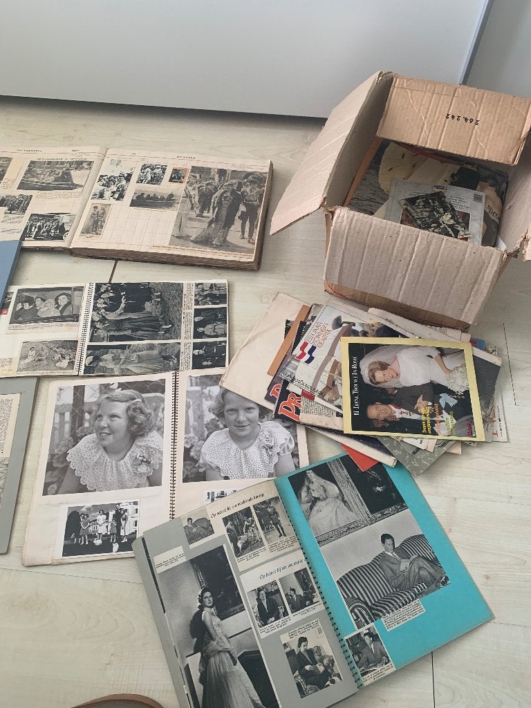 Fotoboeken Koninklijk Huis, Verzamelen, Ophalen of Verzenden, Gebruikt, Nederland, Kaart, Foto of Prent