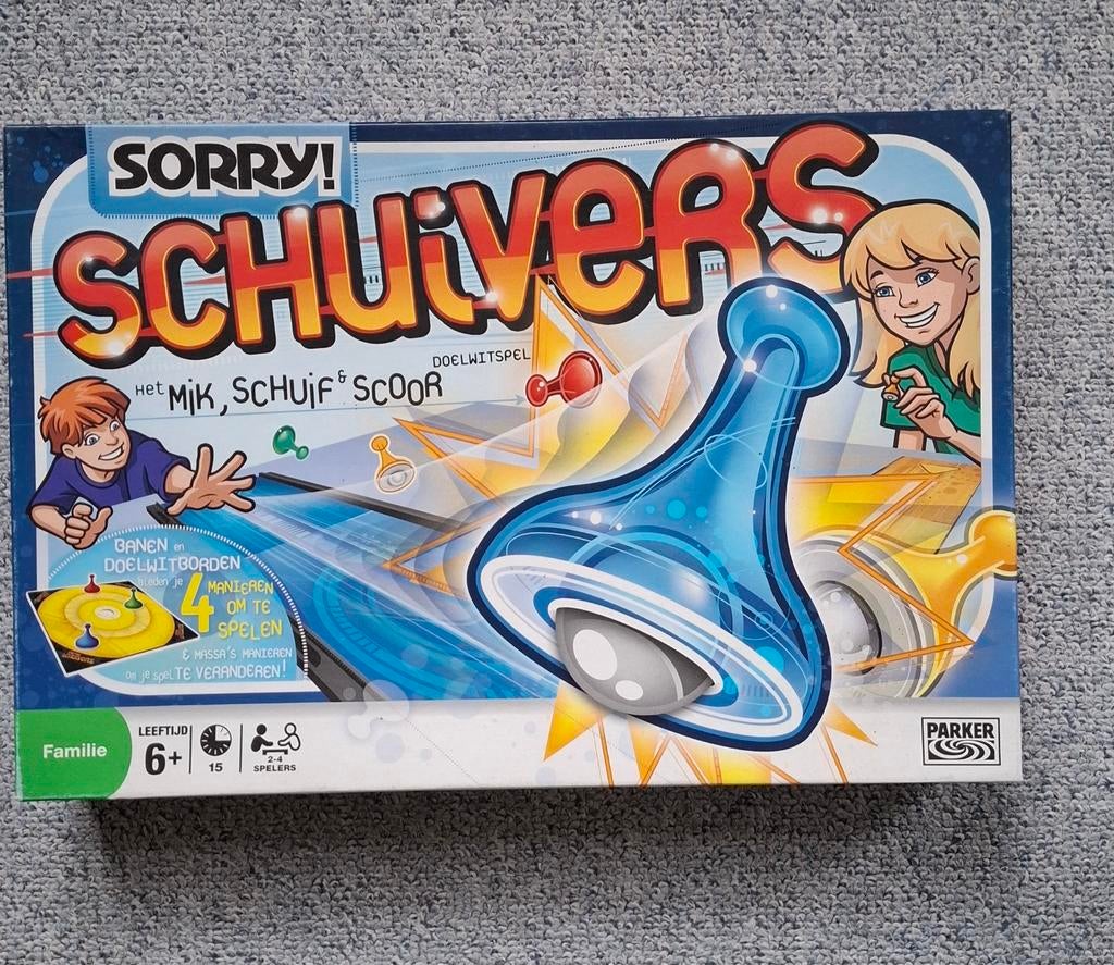 Sorry Schuivers familiespel Parker, Ophalen of Verzenden