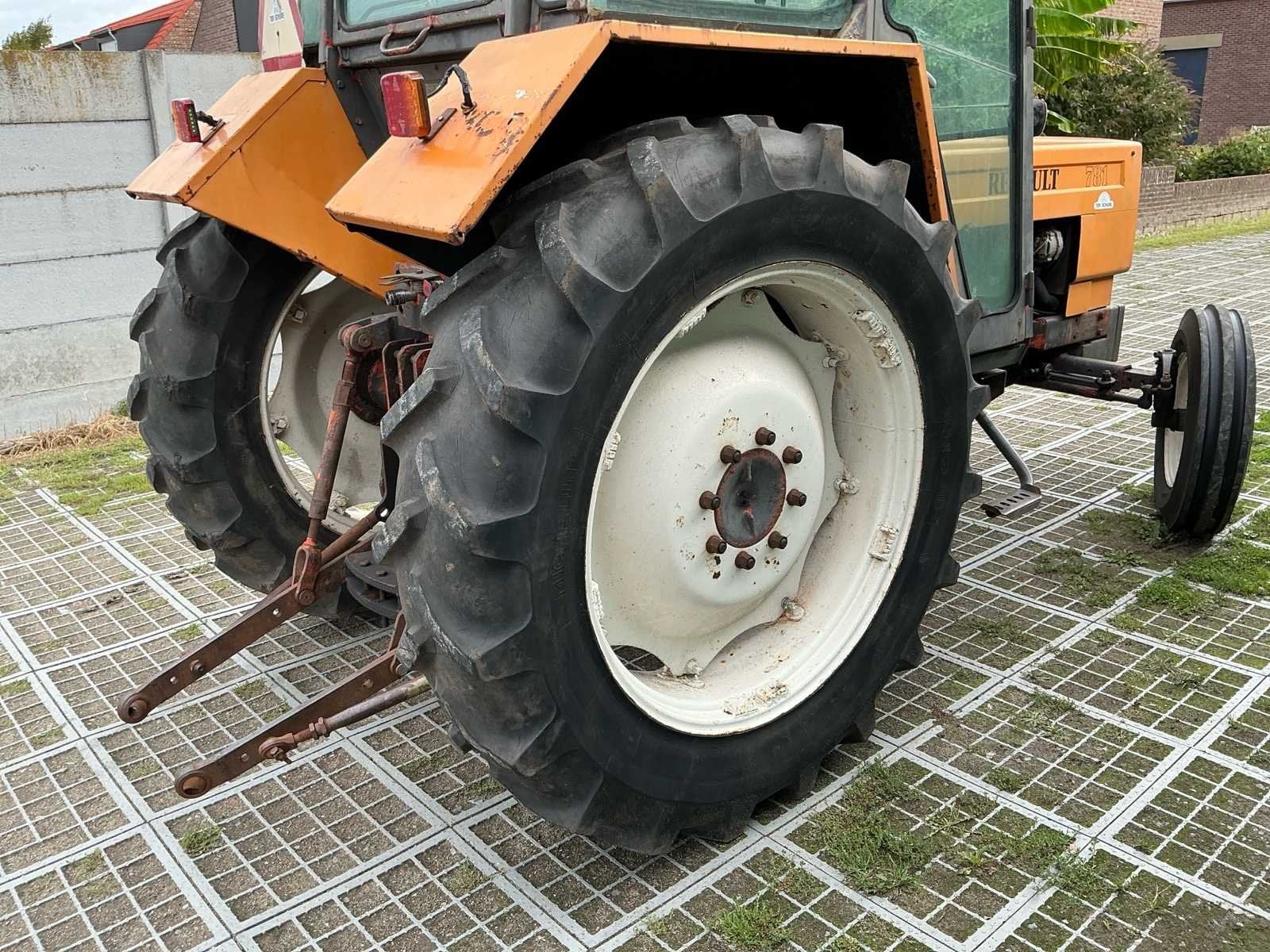1972 Renault 781 R7591 2WD tractor – 78 pk – rijafhankel, Gebruikt, Renault
