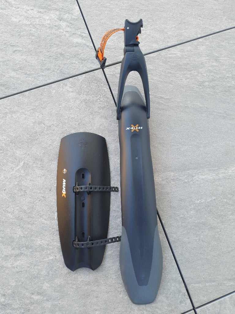 SKS achterspatbord X-BLADE & SKS MUD-X onderbuisspatbord, Overige merken, Overige typen, Kunststof, Ophalen of Verzenden