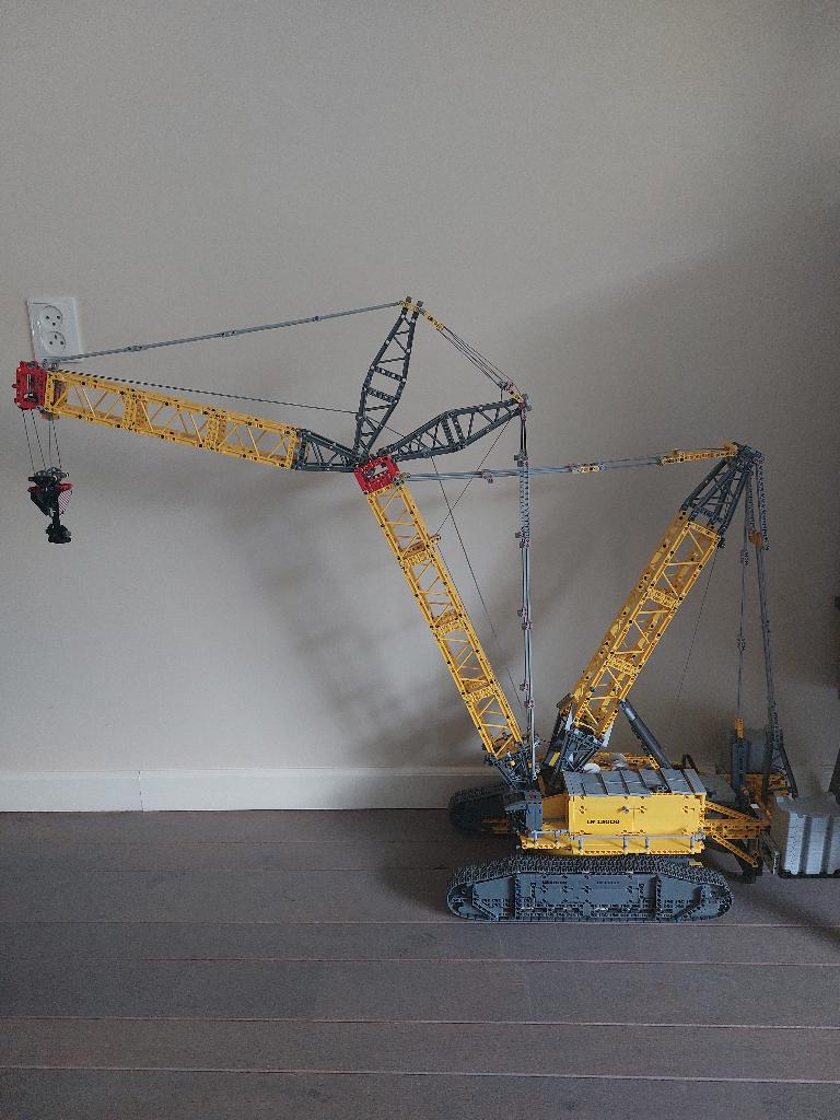 technic Lego 42146 Liebherr rupsbandkraan, Ophalen, Lego, Zo goed als nieuw, Technic