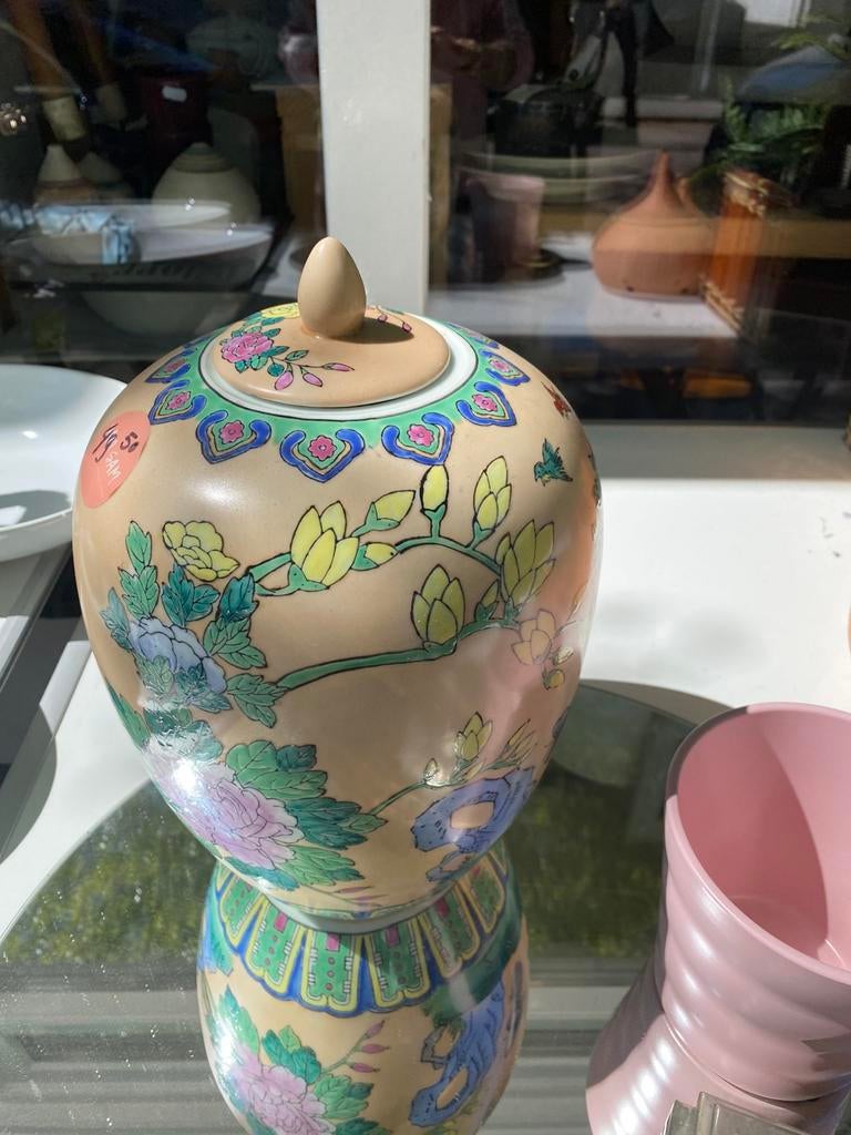 Prachtige grote gember pot, Ophalen of Verzenden