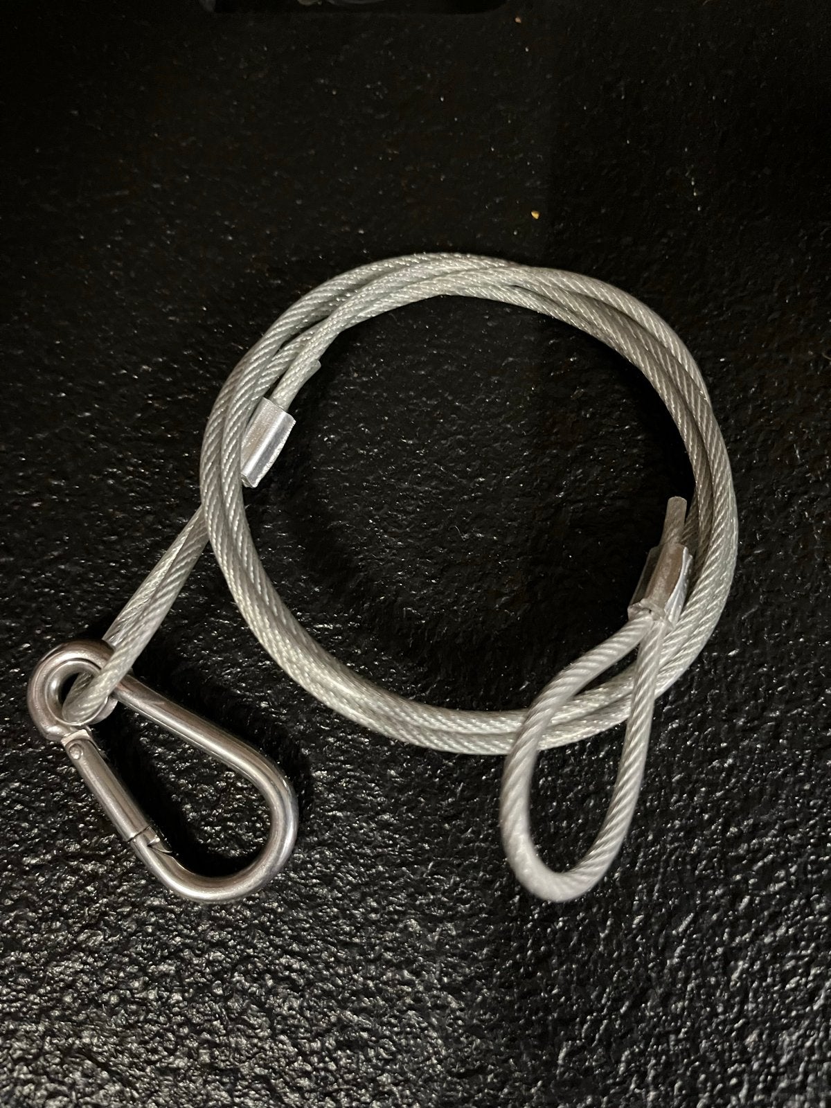 45x Nieuwe Veiligheidskabel Staal 100cm 3mm Geplastificeerd, Ophalen of Verzenden, Nieuw